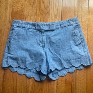 J.Crew women’s chino blue shorts size 6